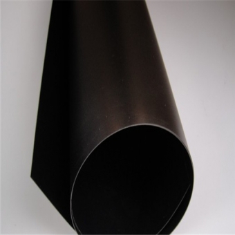 Solid Plastic matte black pvc sheet for pack