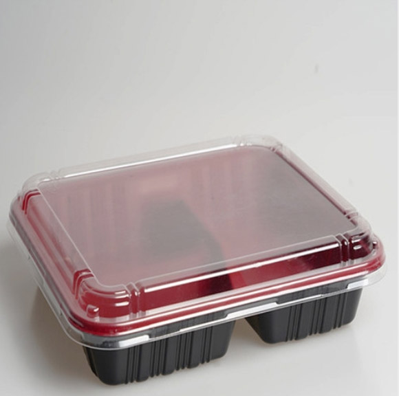 What kind of disposable lunch box can be heated in the microwave